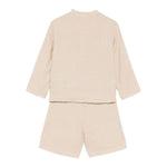 Il Gufo Completo 2 Pezzi Camicia-Bermuda per Bambino P25DP523L6009 BEIGE IL GUFO 