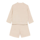 Il Gufo Completo 2 Pezzi Camicia-Bermuda per Bambino P25DP523L6009 BEIGE IL GUFO 