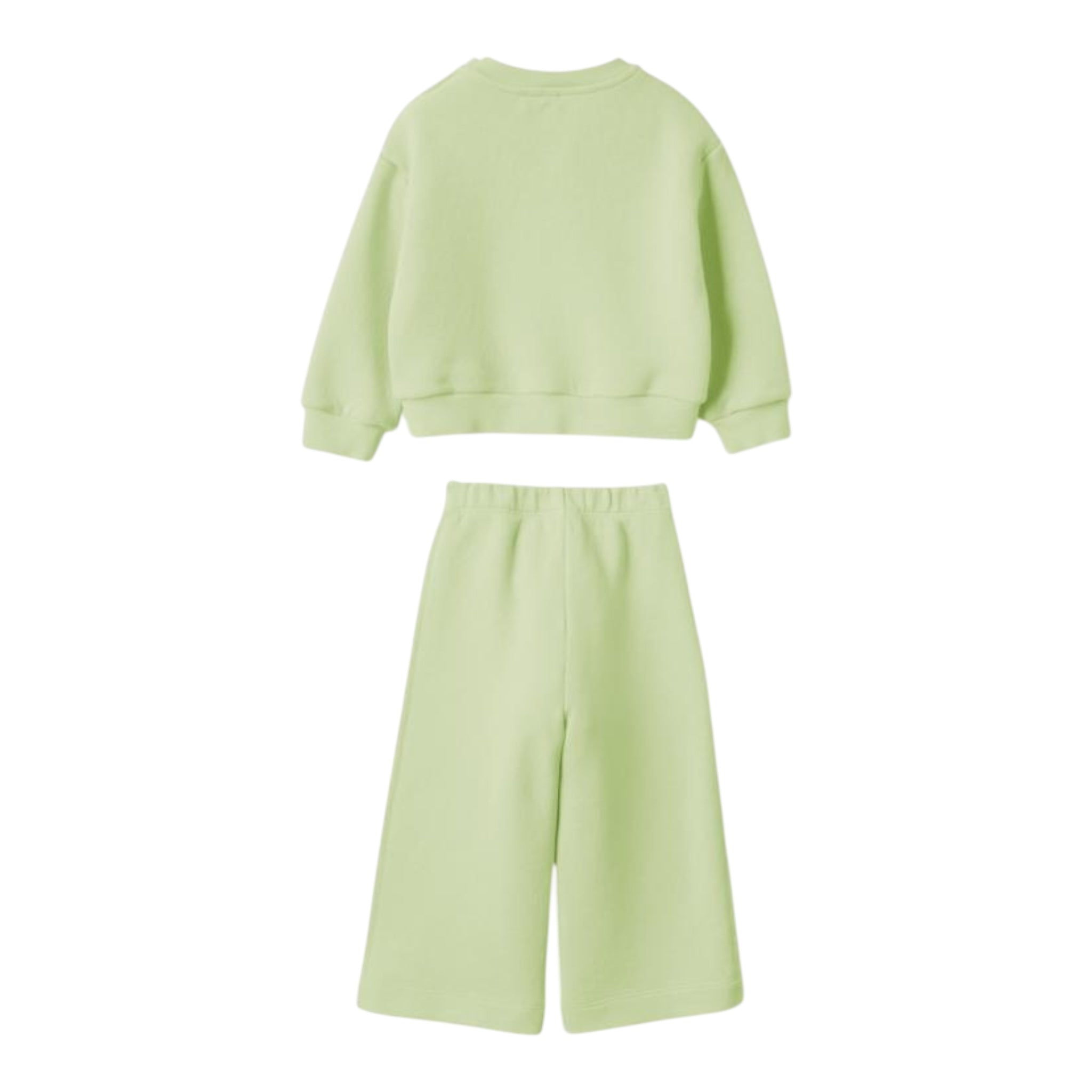 Il Gufo Completo 2 Pezzi Felpa-Pantalone Tinta Unita per Neonata P25DP543MF701 VERDE IL GUFO 