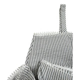 Il Gufo Completo 2 Pezzi Top-Short Fantasia A Righe per Bambina P25DP546C10800 BIANCO/GRIGIO IL GUFO 