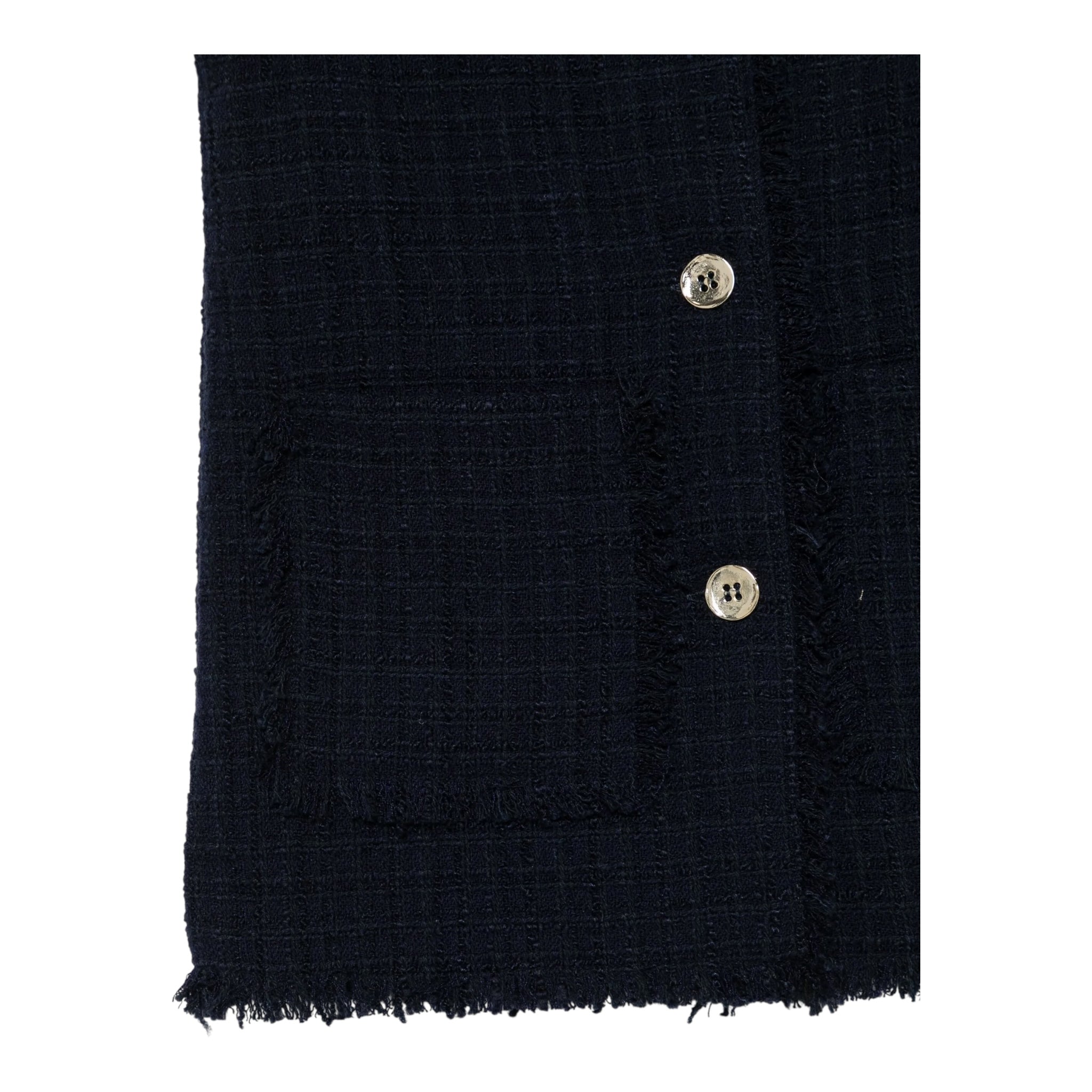 Il Gufo Gilet Tinta Unita con Bottoni per Bambina P25GI054C5052 BLU IL GUFO 