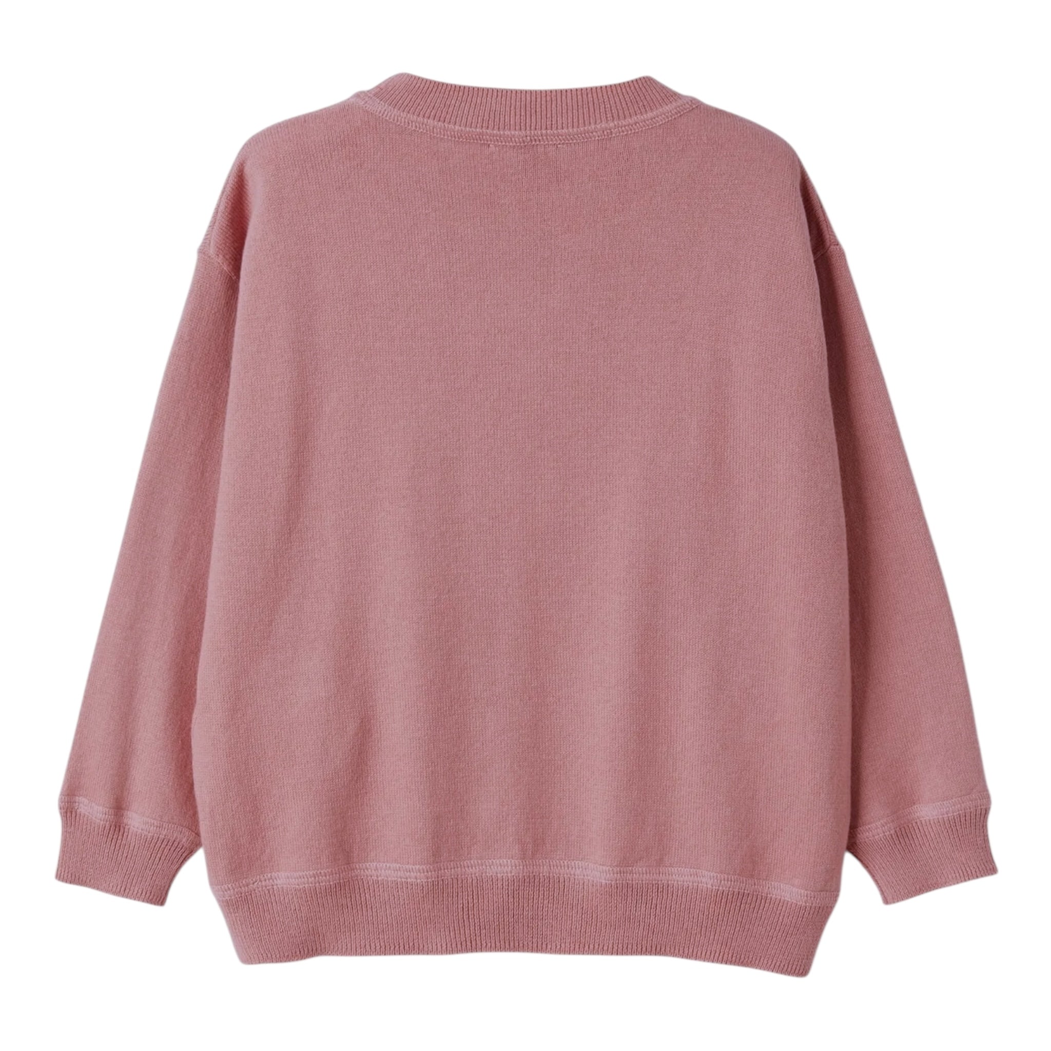 Il Gufo Maglia Girocollo Tinta Unita per Bambina P25MA479EM110 ROSA IL GUFO 