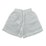Il Gufo Short Tinta Unita con Elastico In Vita per Bambina P25PB181L6009J BIANCO IL GUFO 