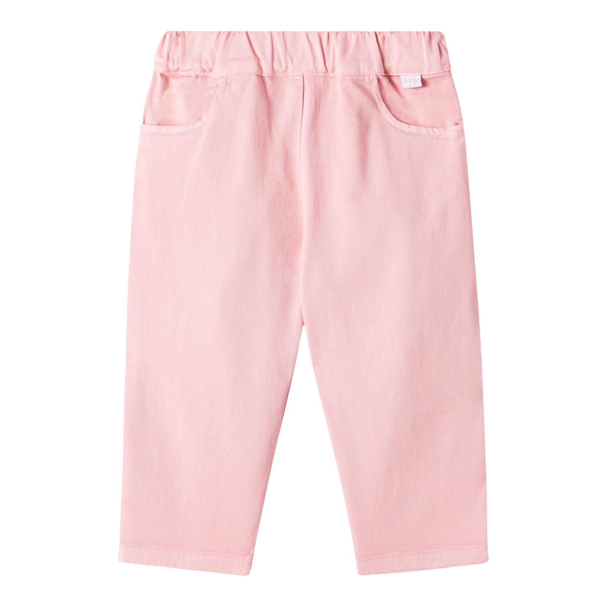 Il Gufo Pantalone Tinta Unita con Elastico In Vita per Neonata P25PL376C6074 ROSA IL GUFO 