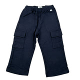 Il Gufo Pantalone Tuta Tinta Unita con Tasconi per Neonato P25PL436M0116 BLU IL GUFO 
