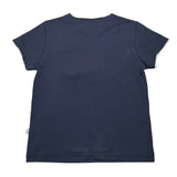 Il Gufo T-Shirt Girocollo Tinta Unita  per Neonato P25TS050MF032 BLU IL GUFO 