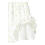 Il Gufo Set Abito-Coulotte Tinta Unita con Margherita per Neonata P25VA330C5053 BIANCO IL GUFO 