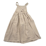 Il Gufo Abito Giromanica Tinta Unita per Bambina P25VP020L6006 BEIGE IL GUFO 