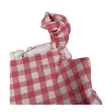 Il Gufo Abito Giromanica Fantasia Quadretti per Neonata P25VP023C3161 ROSA IL GUFO 