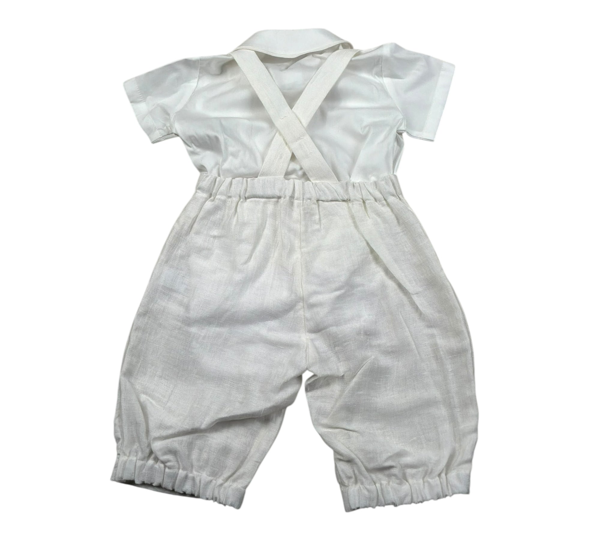 Il Gufo Completo 2 Pezzi Camicie-Salopette per Neonato PATDP521L0014 PANNA IL GUFO 