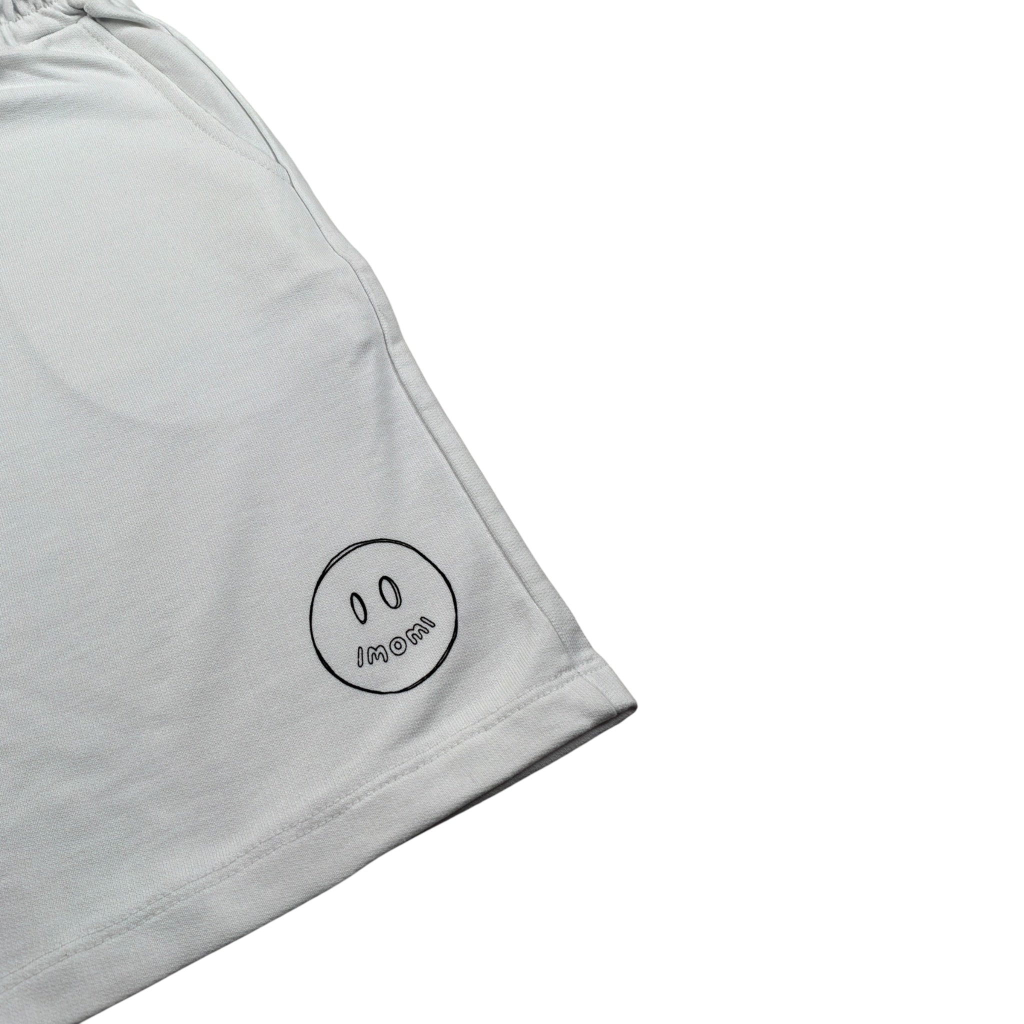Imomi Bermuda Felpa tinta unita Bianco per Bambino SS23IK030 BIANCO IMOMI 