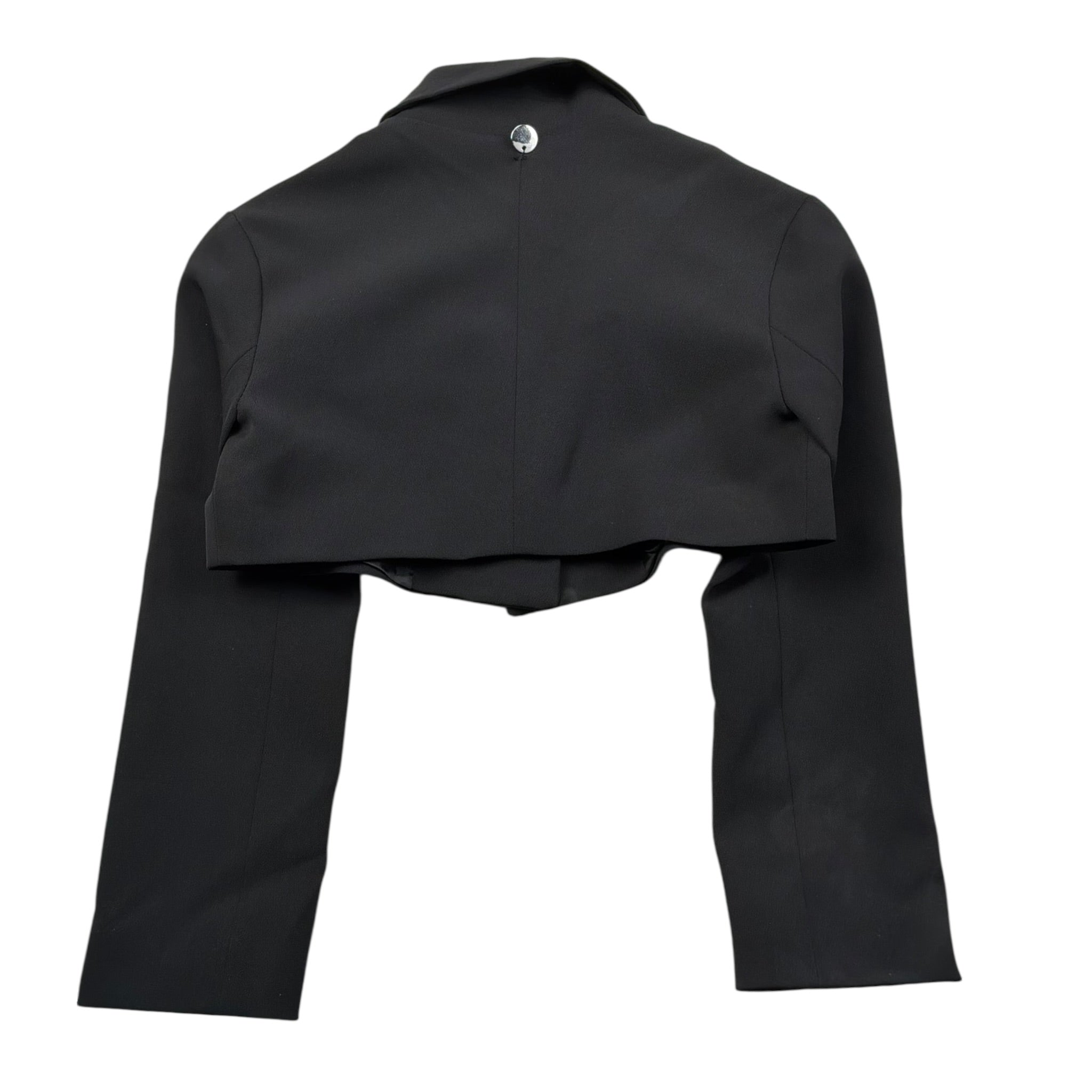 Imperial Giacca Tinta Unita Modello Crop per Bambina JB19132G75 NERO IMPERIAL 