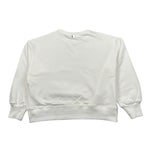 Imperial Felpa Chiusa Girocollo Tinta Unita con Stampa per Bambina LB11042G75 BIANCO IMPERIAL 