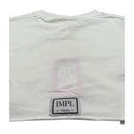 Imperial Felpa Chiusa Modello Crop Tinta Unita per Bambina LB39042G75 BIANCO IMPERIAL 