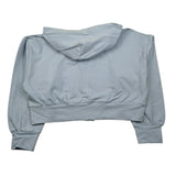 Imperial Felpa con Zip E Cappuccio Tinta Unita per Bambina LK08042G75 AZZURRO IMPERIAL 