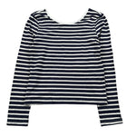 Imperial Shirt Fantasia A Righe per Bambina ML05031G75 BIANCO/BLU IMPERIAL 