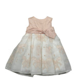Isabel Abito Cerimonia Tinta Unita con Tulle per Neonata IMM22D900N BIANCO ISABEL 