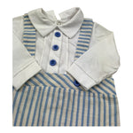 Isabel & Martinez Tutina Manica Lunga Fantasia A Righe per Neonato IM25N464 BEIGE ISABEL & MARTINEZ 