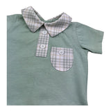 Isabel & Martinez Completo 2 Pezzi Polo-Bermuda per Neonato IM25N474 VERDE ISABEL & MARTINEZ 