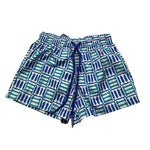 Island Coco Costume Tinta Unita Stampa Fantasia per Bambino ICJ95000 BLU ISLAND COCO 