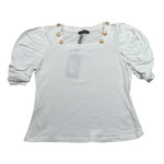 J'Aime' T-Shirt Girocollo tinta unita Bianco per Bambina 4522G BIANCO J'AIME' 