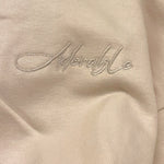 Janice Felpa Tinta Unita con Zip E Cappuccio per Bambina JN616R BEIGE JANICE 