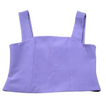 Janice Top Giromanica tinta unita Glicine per Bambina JN702R GLICINE JANICE 