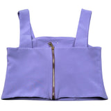 Janice Top Giromanica tinta unita Glicine per Bambina JN702R GLICINE JANICE 