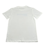 Jeckerson T-Shirt Girocollo Tinta Unita con Stampa per Bambino 147JMJS25 BIANCO JECKERSON 