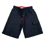 Jeckerson Bermuda Tuta Tinta Unita con Tascone per Bambino J3825 BLU JECKERSON 