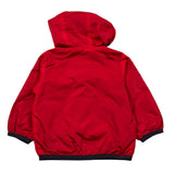 Jeckerson Giubbino Tinta Unita con Zip E Cappuccio per Neonato JN4015 ROSSO JECKERSON 