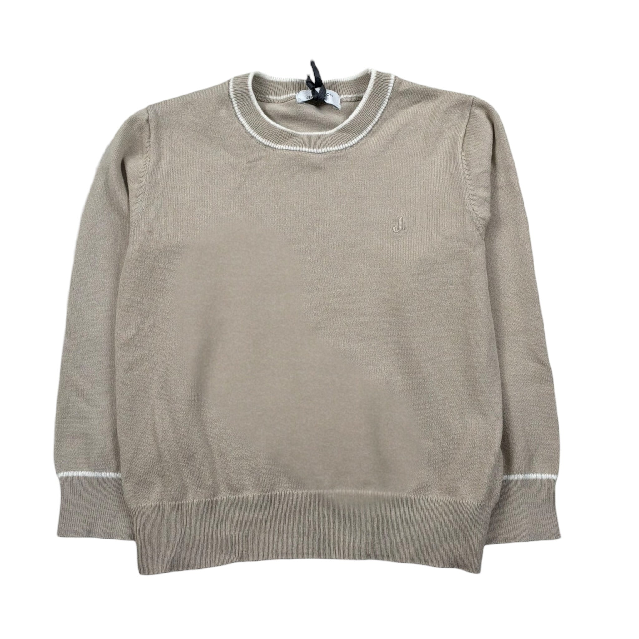 Jeckerson Maglia Girocollo Tinta Unita per Bambino JN4049J BEIGE JECKERSON 