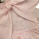 J.O. Milano Camicia Tinta Unita Mezza Manica con Fiocco per Neonata 176D2 ROSA J.O. MILANO 