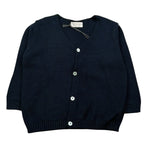 J.O. Milano Cardigan Tinta Unita Scollo A V per Neonato 573Z2 BLU J.O. MILANO 