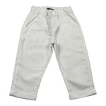 J.O. Milano Pantalone Tinta Unita con Elastico In Vita per Neonato 574A1 BIANCO J.O. MILANO 