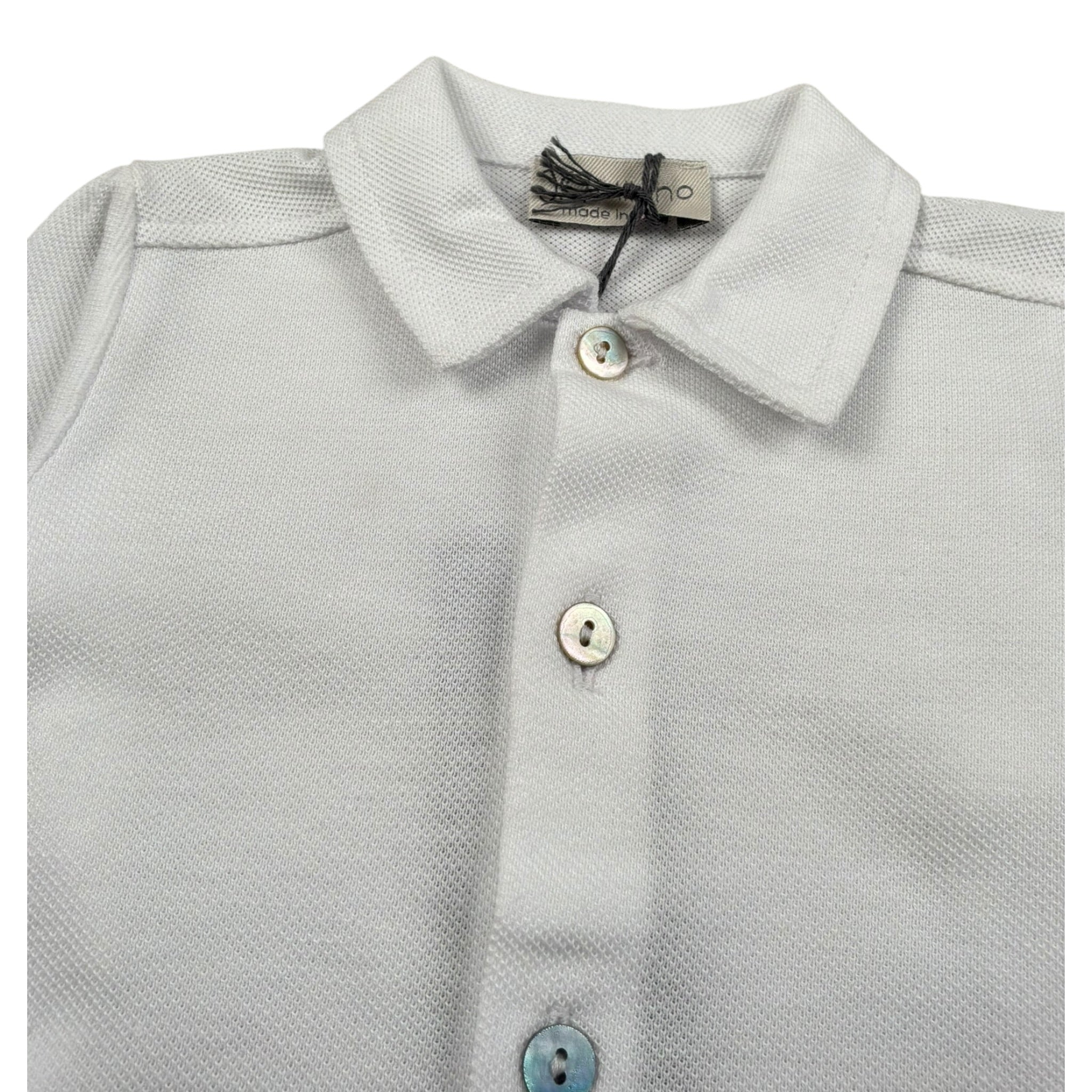 J.O. Milano Camicia Manica Lunga tinta unita Bianco per Bambino 576Z7J BIANCO J.O. MILANO 