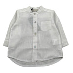 J.O. Milano Camicia Manica Lunga tinta unita Collo Coreano Bianco per Bambino 576Z8 BIANCO J.O. MILANO 
