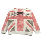 John Richmond Completo 2 Pezzi Felpa-Bermuda Tinta Unita con Stampa per Bambino EBP26197FE BEIGE JOHN RICHMOND 