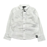 John Richmond Camicia tinta unita con Logo Bianco per Neonato RBP23054CA BIANCO JOHN RICHMOND 