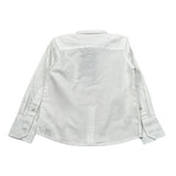 John Richmond Camicia tinta unita con Logo Bianco per Neonato RBP23054CA BIANCO JOHN RICHMOND 