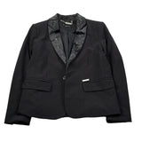 John Richmond Giacca tinta unita Nero per Bambino RBP24095CG NERO JOHN RICHMOND 