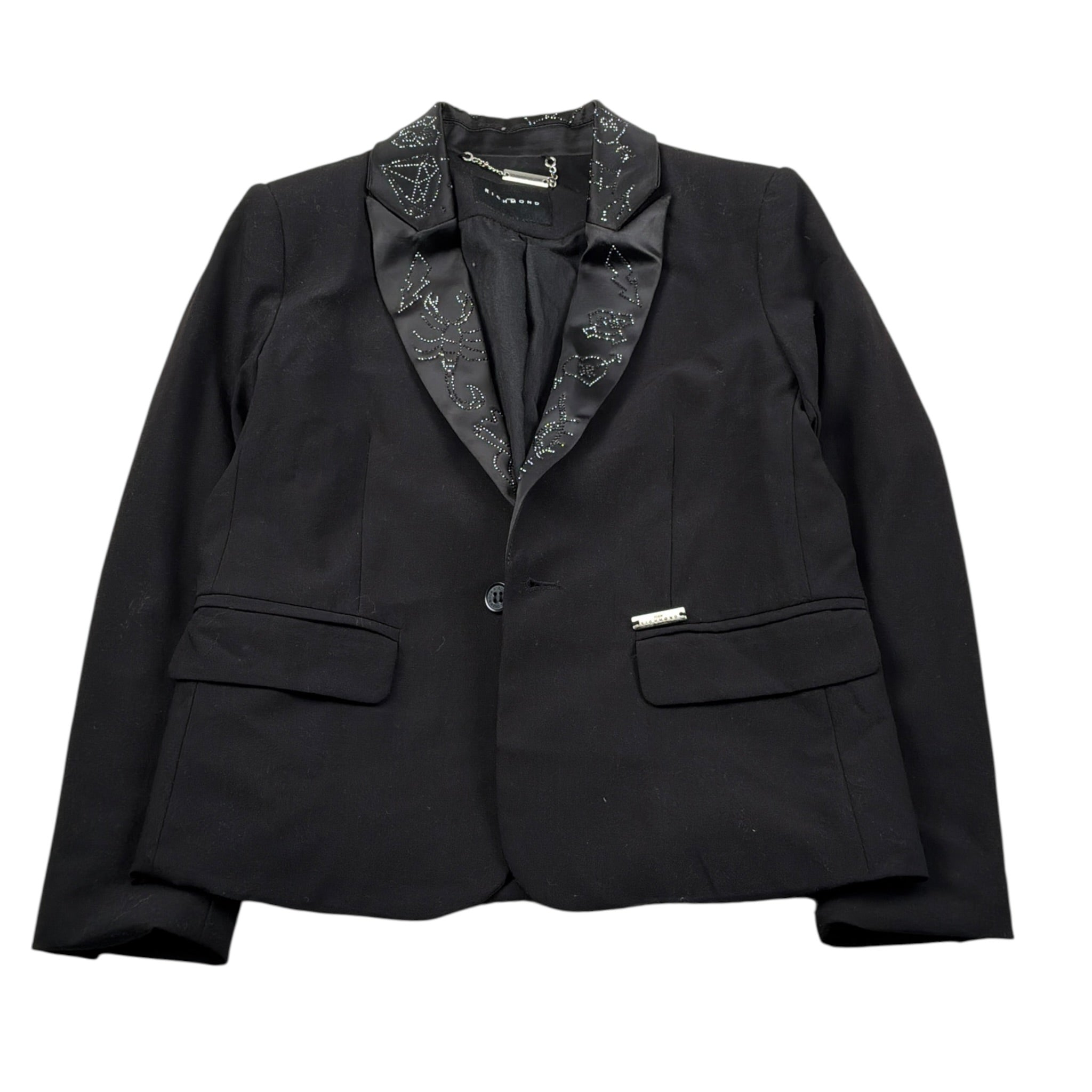 John Richmond Giacca tinta unita Nero per Bambino RBP24095CG NERO JOHN RICHMOND 