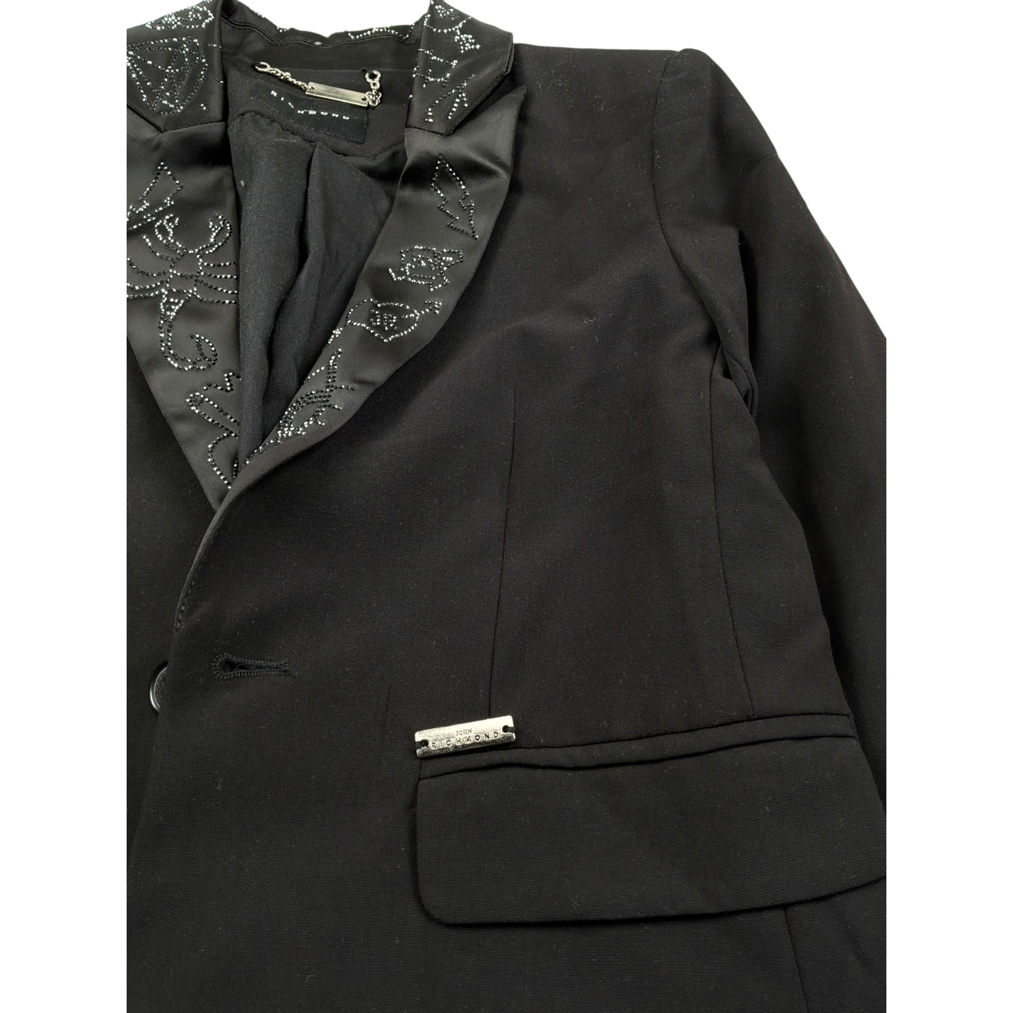 John Richmond Giacca tinta unita Nero per Bambino RBP24095CG NERO JOHN RICHMOND 