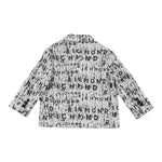 John Richmond Giacca Tinta Unita Logata per Bambino RBP24146GCHB BIANCO JOHN RICHMOND 