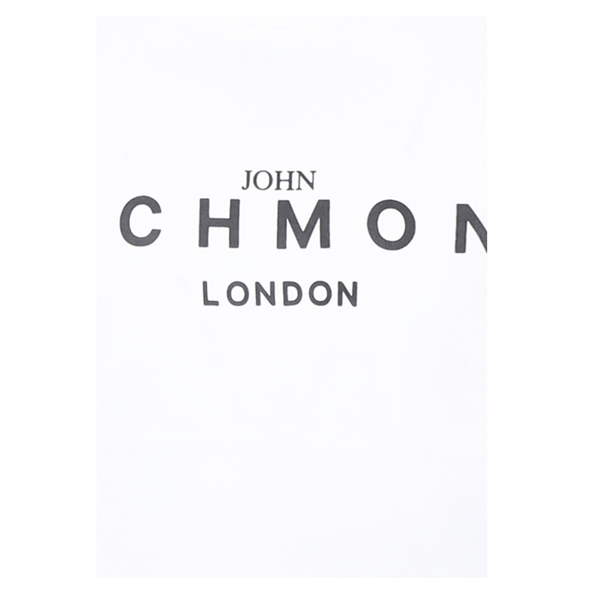 John Richmond T-Shirt Girocollo Tinta Unita con Stampa per Bambino RBP25003TSX BIANCO JOHN RICHMOND 