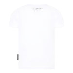 John Richmond T-Shirt Girocollo Tinta Unita con Stampa per Bambino RBP25003TSXX BIANCO JOHN RICHMOND 