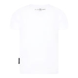 John Richmond T-Shirt Girocollo Tinta Unita con Stampa per Bambino RBP25003TSXX BIANCO JOHN RICHMOND 