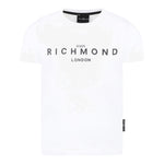 John Richmond T-Shirt Girocollo tinta unita con Stampa Bianco per Bambino RBP25003TSXXX BIANCO JOHN RICHMOND 