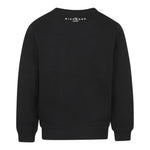 John Richmond Felpa Chiusa Girocollo Tinta Unita con Logo per Bambino RBP25005FE NERO JOHN RICHMOND 