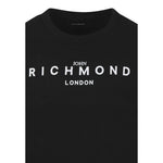 John Richmond Felpa Chiusa Girocollo Tinta Unita con Logo per Bambino RBP25005FE NERO JOHN RICHMOND 